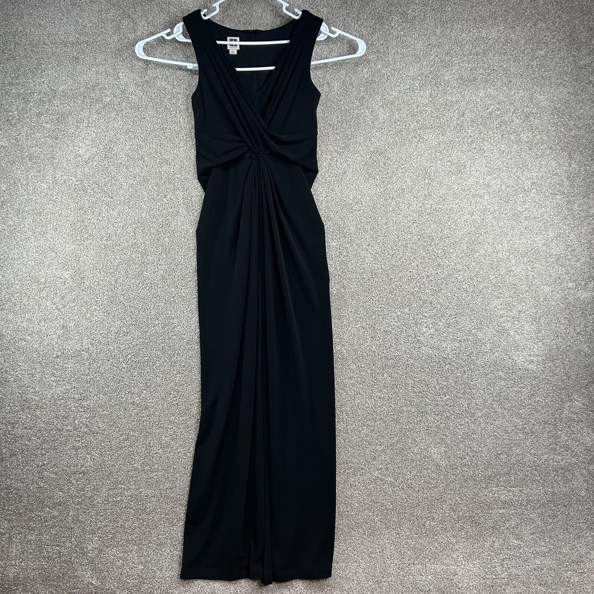 anne klein black sleeveless dress Sleeveless Crew Neck Sheath Dress main image 0
