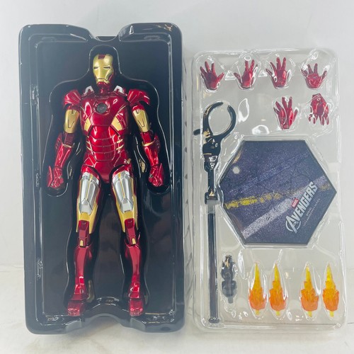 ZD Iron Man Ironman MK1-Mk7 MK42 MK45 MK85 War Machine Figur Sammlung Neu Box - Bild 62 von 98