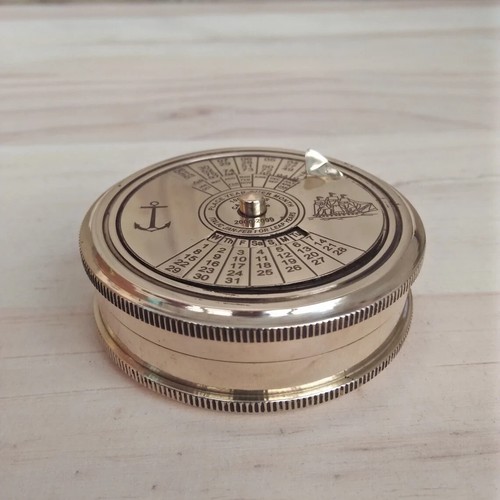 Brass Compass Robert Frost Poem Engraved Brass 2" Vintage Style 100 Years - 第 9/9 張圖片