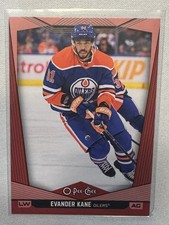 2024-25 Evander Kane Red Parallel O-Pee-Chee Hockey[#433][Edmonton Oilers]
