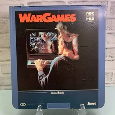Vintage WARGAMES VideoDisc CED CBS Fox Video United Artists