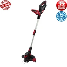 Cordless String Trimmer W/ Telescoping Shaft Adjustable Height Garden Patio 20 V