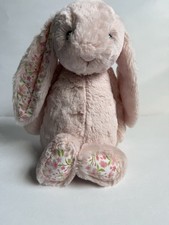Brand New With Tags Authentic Jellycat Blossom Blush Bunny Cherry Medium Dustbag