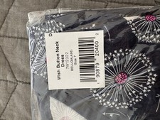 Tea Collection Girls' Wish Button Dress Size 7