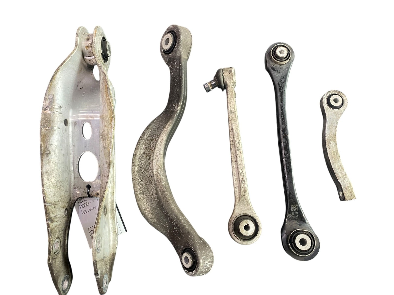 2015-2020 BENTLEY BENTAYGA 6.0L Awd Rear Driver Lower &Upper Control Arm Set (5)