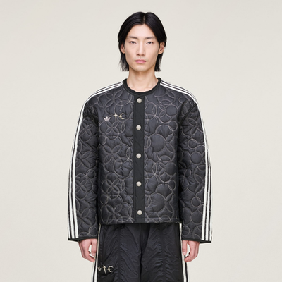 adidas x Thug Club Padded Jacket Black Silver Metallic KC2231