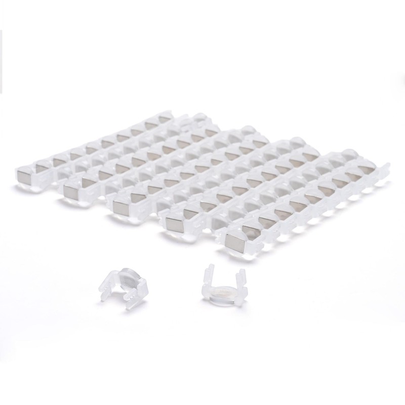 DELight 100Pcs Magnetic Christmas Light Clips for C7 C9 String Lights Metal Roof