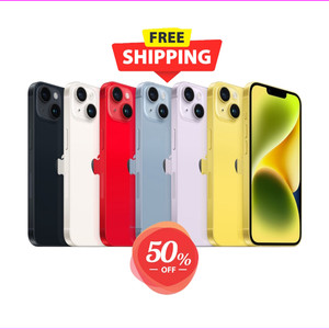 Apple iPhone 14 - 128GB/256GB/512GB - Midnight, Starlight - Used Condition 