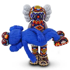 Rick Wolfryd- Original Mixed Media Sculpture "After Kaws Gone"