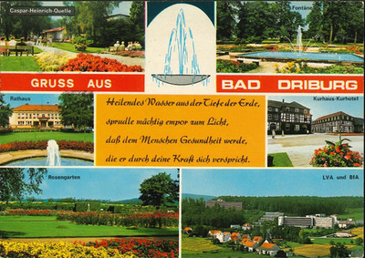 BRD - Germany - Nordrhein-Westfalen - Westfalen - Bad Driburg - 1975