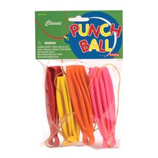 Classic Punch Ball Set Inflatable 18 Inch Purple Balloons for Outdoor Fun