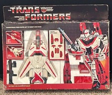 G1 Transformers JETFIRE 1985 - 100  Accessory Complete - Boxed w  Rubsign