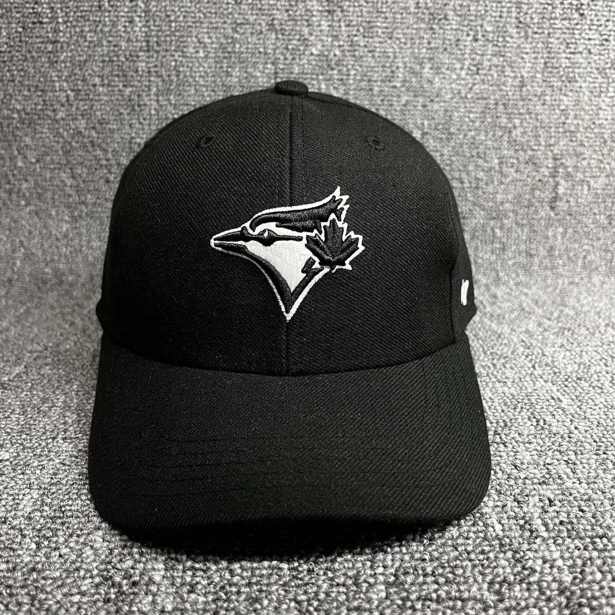 Toronto Blue Jays '47 MVP Hat Child Kids Black White Adjustable MLB Cap