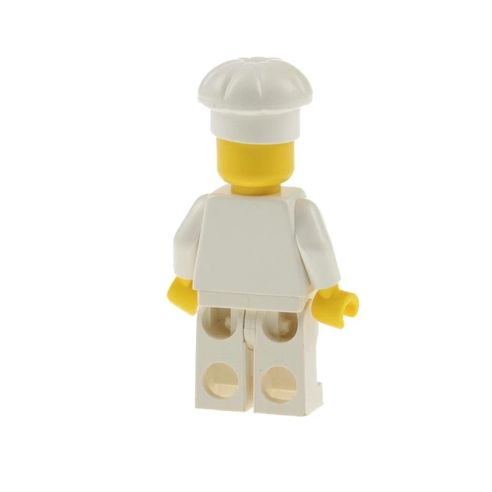 1x Lego Minifigur Town City Mann Koch Kochmütze Schnurrbart lang 7324 chef009 - Bild 2 von 3