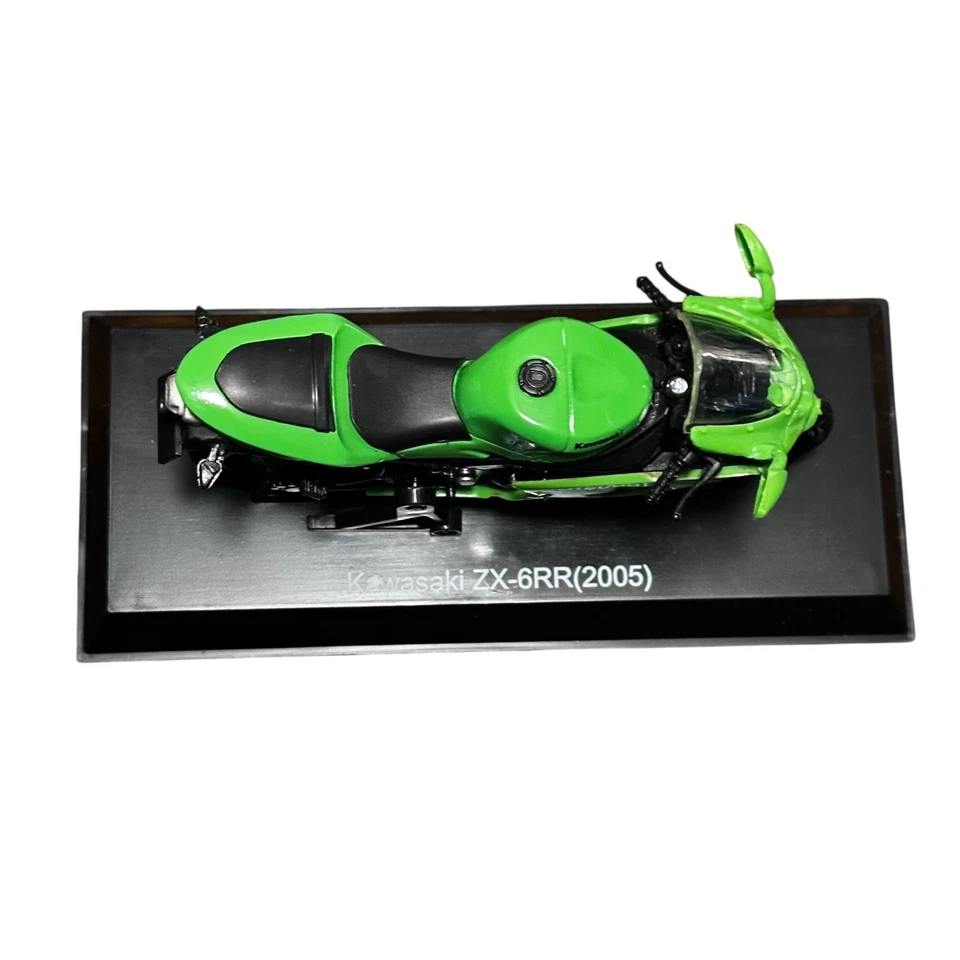 NewRay Kawasaki ZX-6RR 2005 Verde 1:18 Die-Cast Moto Modelo Oficial Foto 2 de 4