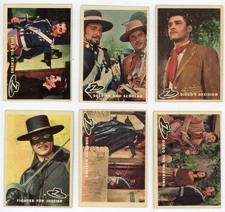 1958 Topps ZORRO! Trading Cards You Pick *FINISH YOUR SET*