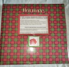 Treasured Memories Collection Pre Designed Memory/Album Scrapbook HOLIDAYS