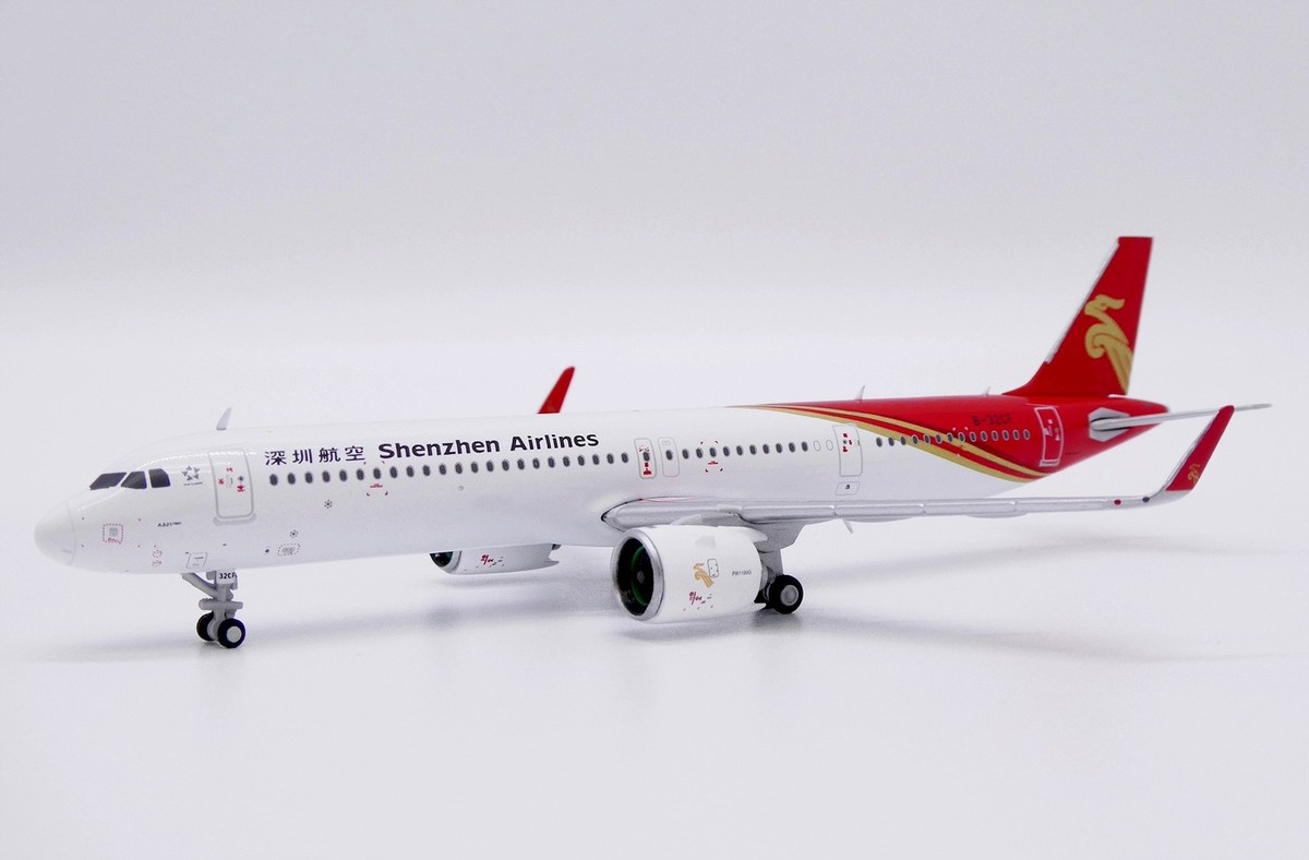 1:400 JC Wings Shenzhen Airlines Airbus A321neo Passenger Diecast