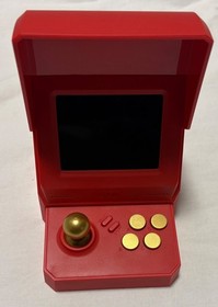SNK NEO GEO mini Christmas Limited Console Complete Set Red Used Good Condition