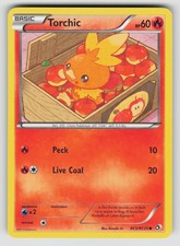 Torchic RC5/RC25 Common Legendary Treasures Pokemon LP