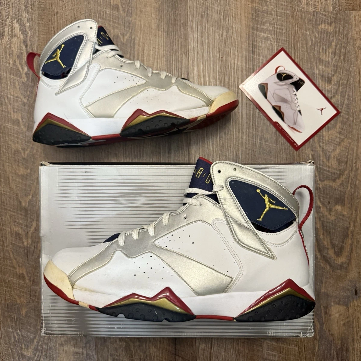 Jordan 7 Retro 2004 Olympic for Sale | Authenticity Guaranteed | eBay