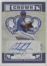 2022 Panini Capstone Crown Holo Silver 21/99 Angel Zerpa #C-AZ Auto 6k2