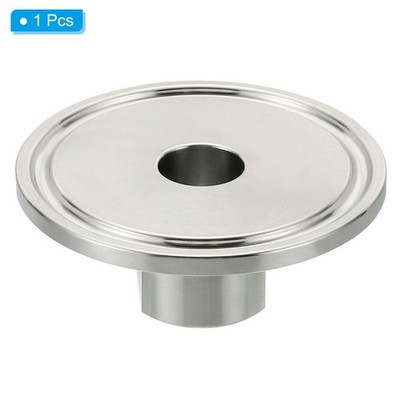 TC Tri-Clamp Adapter 1,5 Zoll mit 50,5 mm Aderendhülse für Tri-Clover auf 1/4