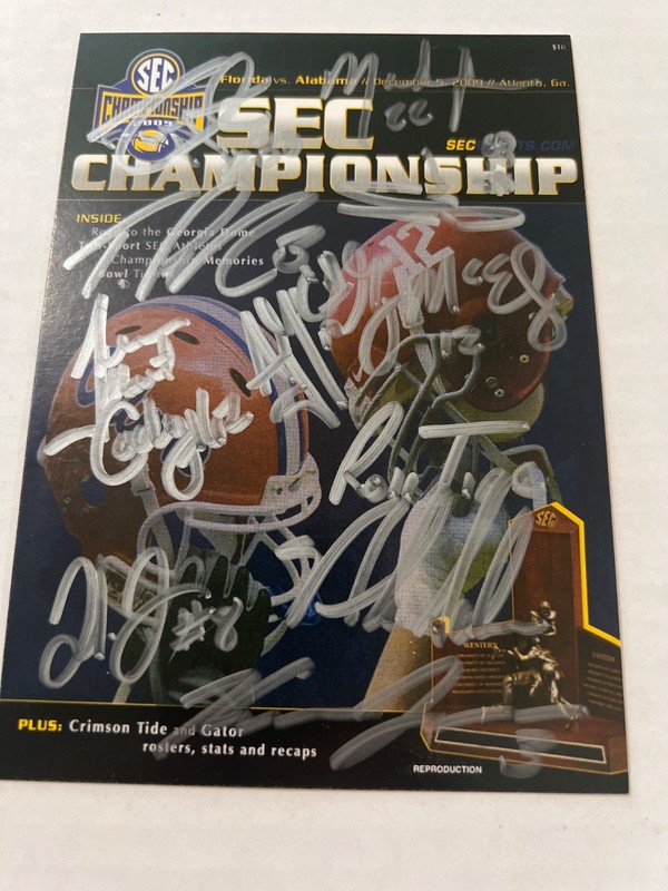 Alabama Crimson Tide Nick Saban Trent Mark Julio Jones signed bama postcard