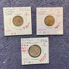 Coin Lot 3 Rare Coins: (1926 S Buffalo; & Two Lincoln Wheat Cents (1916S/1924D)
