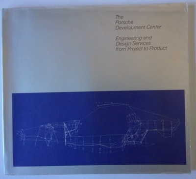 PORSCHE DEVELOPMENT CENTRE orig 1981 Large Size English Publicity Book Brochure