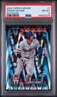 Shohei Ohtani 2024 Topps Chrome #1 Raywave Refractor PSA 8 NM-MT  LA Dodgers ⚾