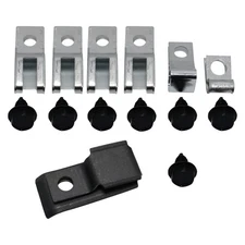 Fuel Line Clip Clamp Bracket Kit 3/8" With Return and Vapor 1971-72 Cutlass 12pc