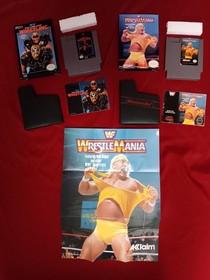 Nintendo NES Action Set in box + Super Mario Bros "2-Player-Duo" WWF and MORE!