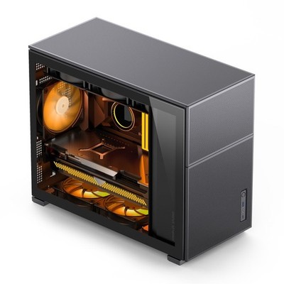 6970620552477 Jonsbo D31 MESH Micro-ATX Case, Tempered Glass - black Jonsbo