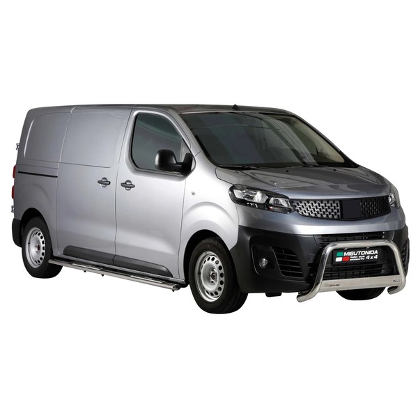 FrontbüGel FrontschutzbüGel FüR Fiat Scudo 2022-2026 ø63Mm Stahl Silber Schutz-image