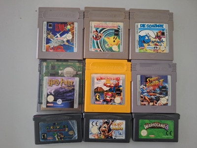 gameboy spiele konvolut ungetestet