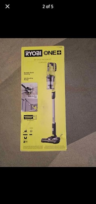 #ad #ad RYOBI ONE 18V Cordless Stick Vacuum Cleaner Kit with 4.0 Ah Battery and Charger $138.97