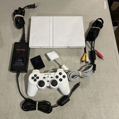 Sony PlayStation PS2 Slim Limited Edition Ceramic White Console SCPH-79001 Clean