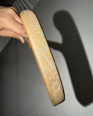 Vintage Acushnet Bullseye Golf Putter Brass John Reuter Jr