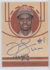 2012-13 Panini Threads Rookies Jeremy Lamb #212 Auto 4y0
