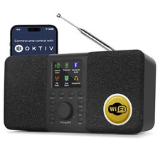 MangoKit SR20 Smart Internet Radio with WiFi,Podcast Player, Bluetooth Speaker,