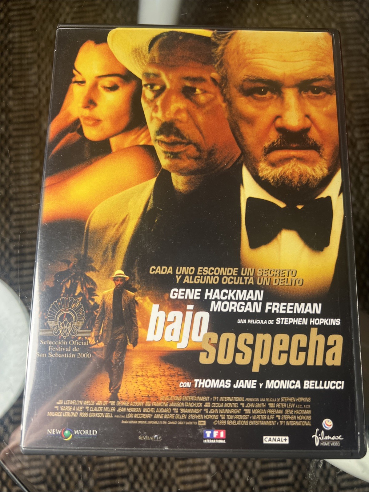 DVD - Bajo Sospecha / Under Suspicion - Spanish Edition - Monica Bellucci RARE
