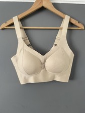 Belvia Seamless Comfort Bra Nude Size L