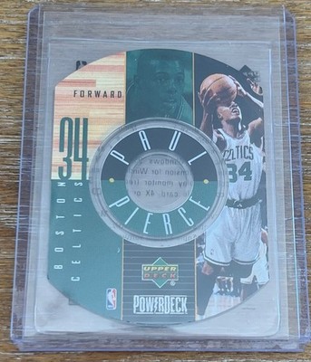 PAUL PIERCE 98-99 Upper Deck UD POWERDECK Audio CD-ROM ROOKIE ! BOSTON CELTICS !