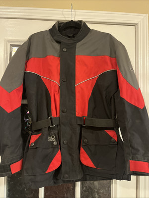 Tour Master Tech Jacket Armored Motorcycle Jacket NO LINER Sz S