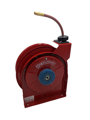 #ad #ad Reelcraft 5450 OLP Spring Return Hose Reel 1 4 In Hose Diameter 50 Ft Length $349.95