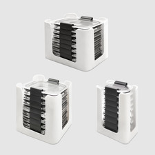 Food Storage Container Lid Organizer for Rubbermaid Brilliances Nap-On Lids | Fo