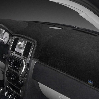 For Pontiac LeMans 71-72 Dash Designs Dash-Topper Brushed Suede Black Dash Cover