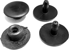 Replacement Rivets for Croc Black Set of 4