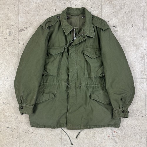 US Army M51 Field Jacket Large Regular 50s Vtg M-1951 OG107 1953